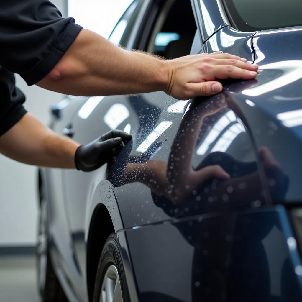 Applying Ceramic Coating in Clinton NC