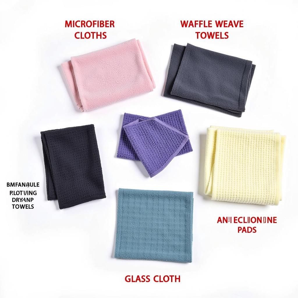 Different Types of Car Detailing Cloths