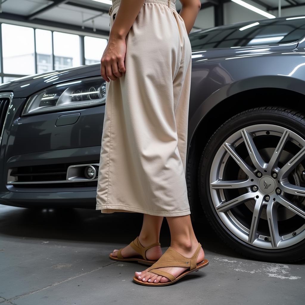 Clothing to Avoid While Car Detailing