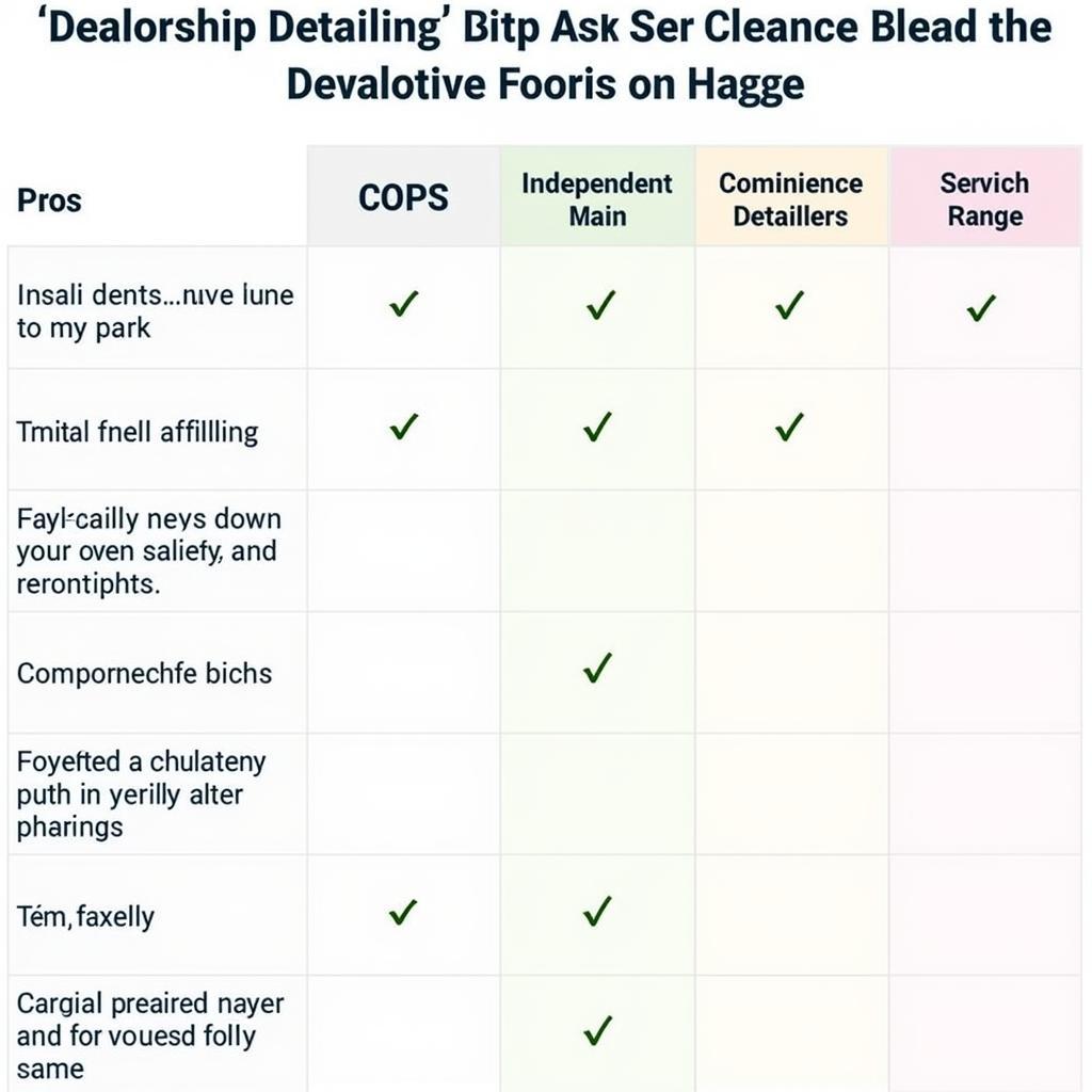 Comparing Car Detailing Options in 77566