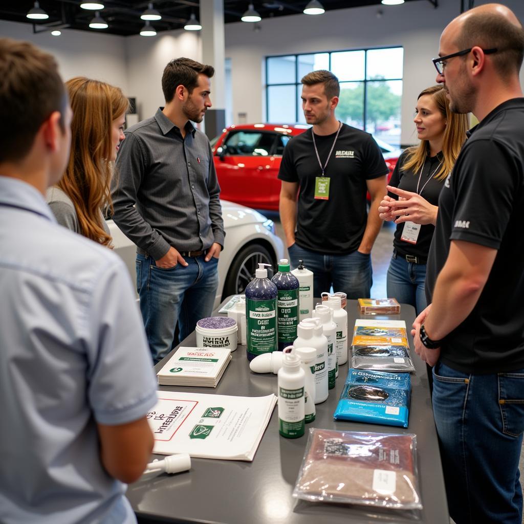 Eco-Friendly Car Detailing Products at the Convention