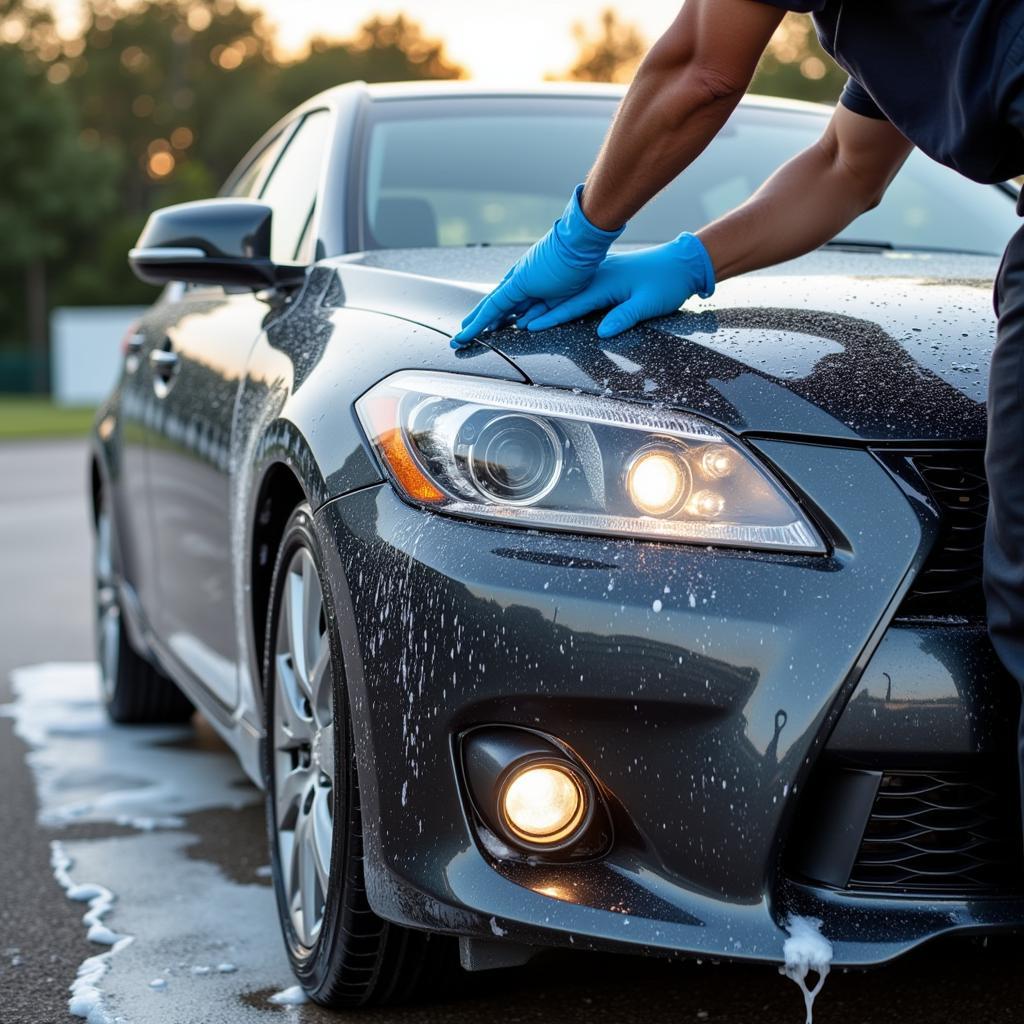 Car Detailing Dayton TX: Exterior Wash and Dry Process