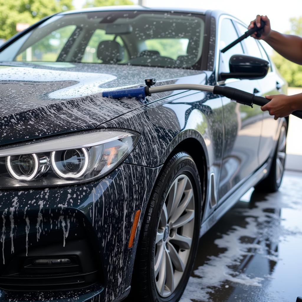 Exterior car wash in Downers Grove IL