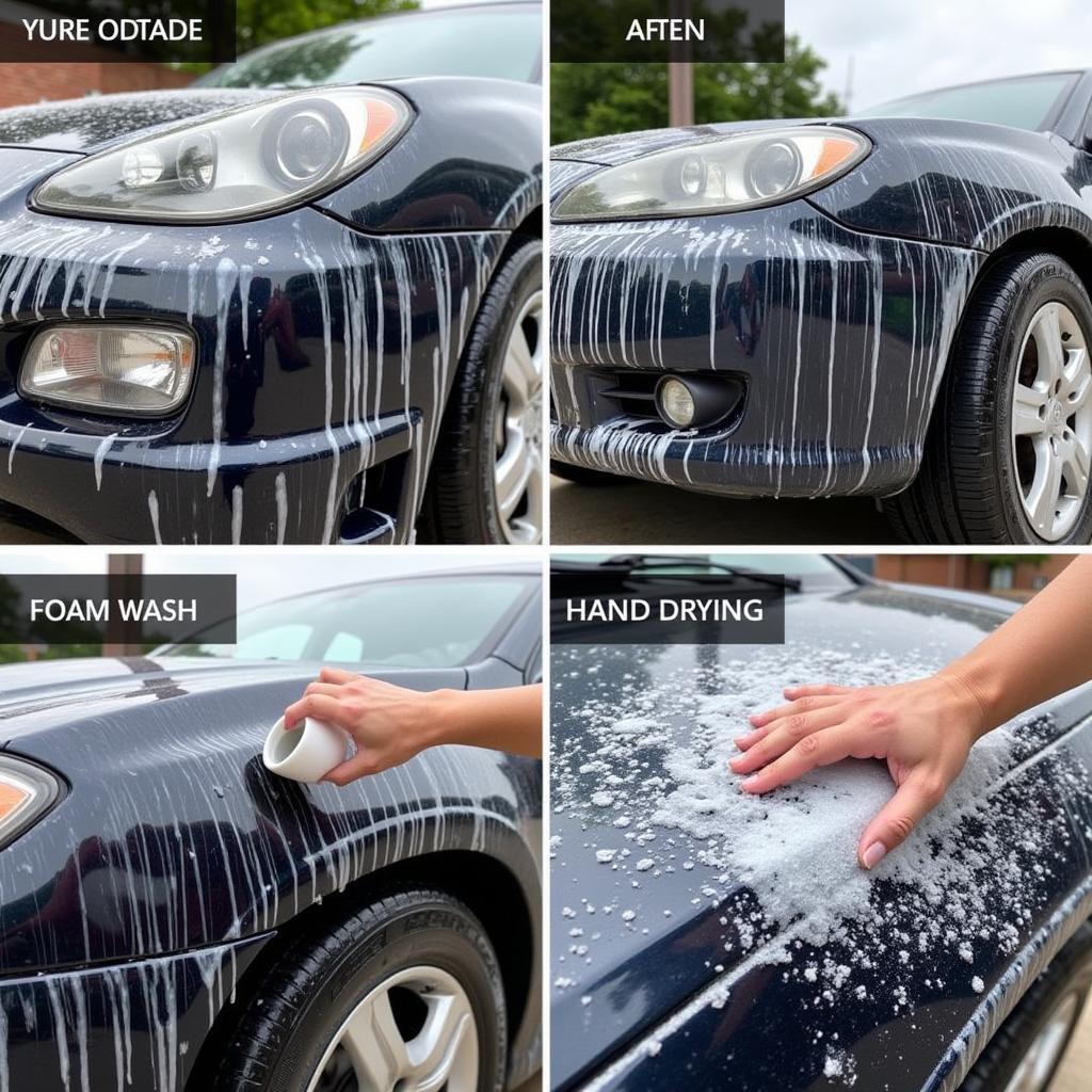 Exterior car detailing in Durham, NC