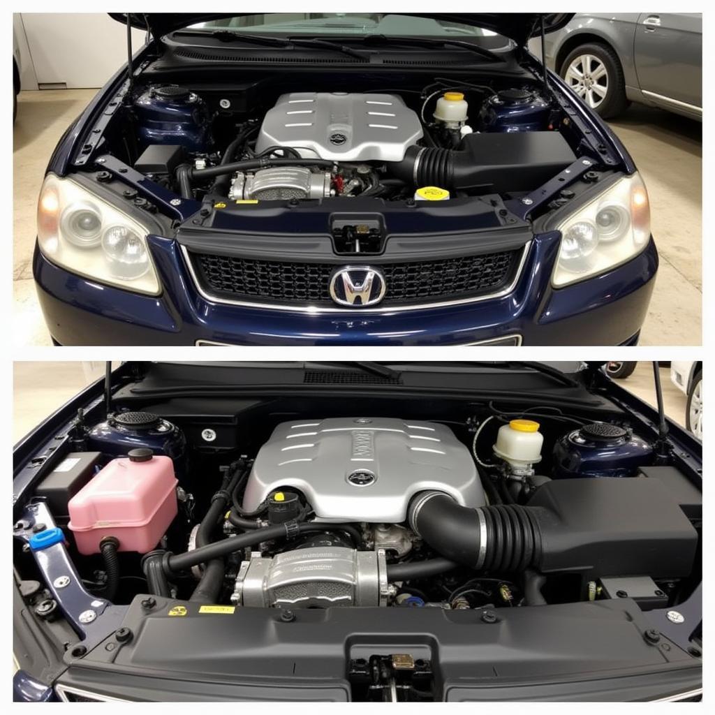 Engine Bay Cleaning during Car Detailing in Virginia, MN