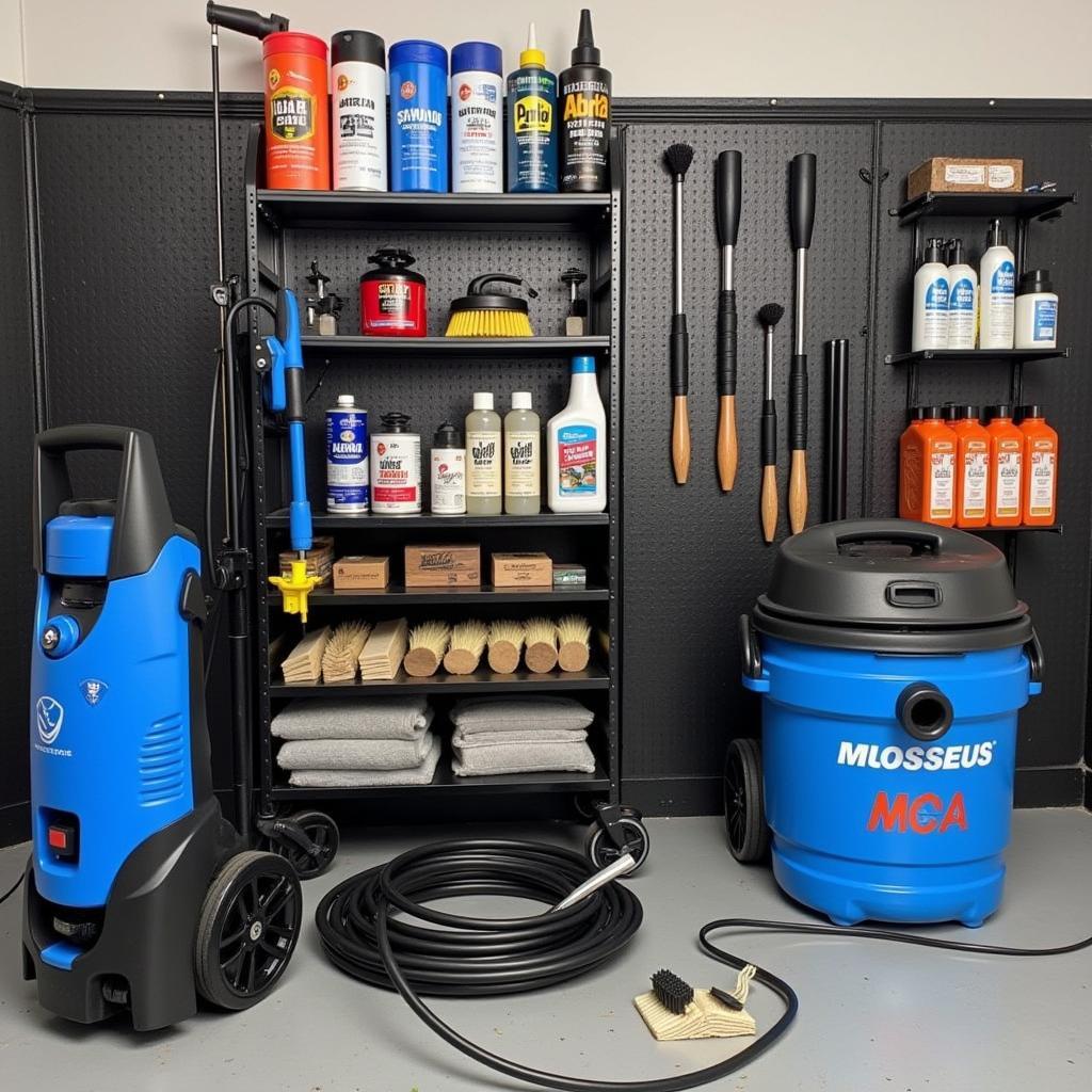 Essential Car Detailing Equipment Setup