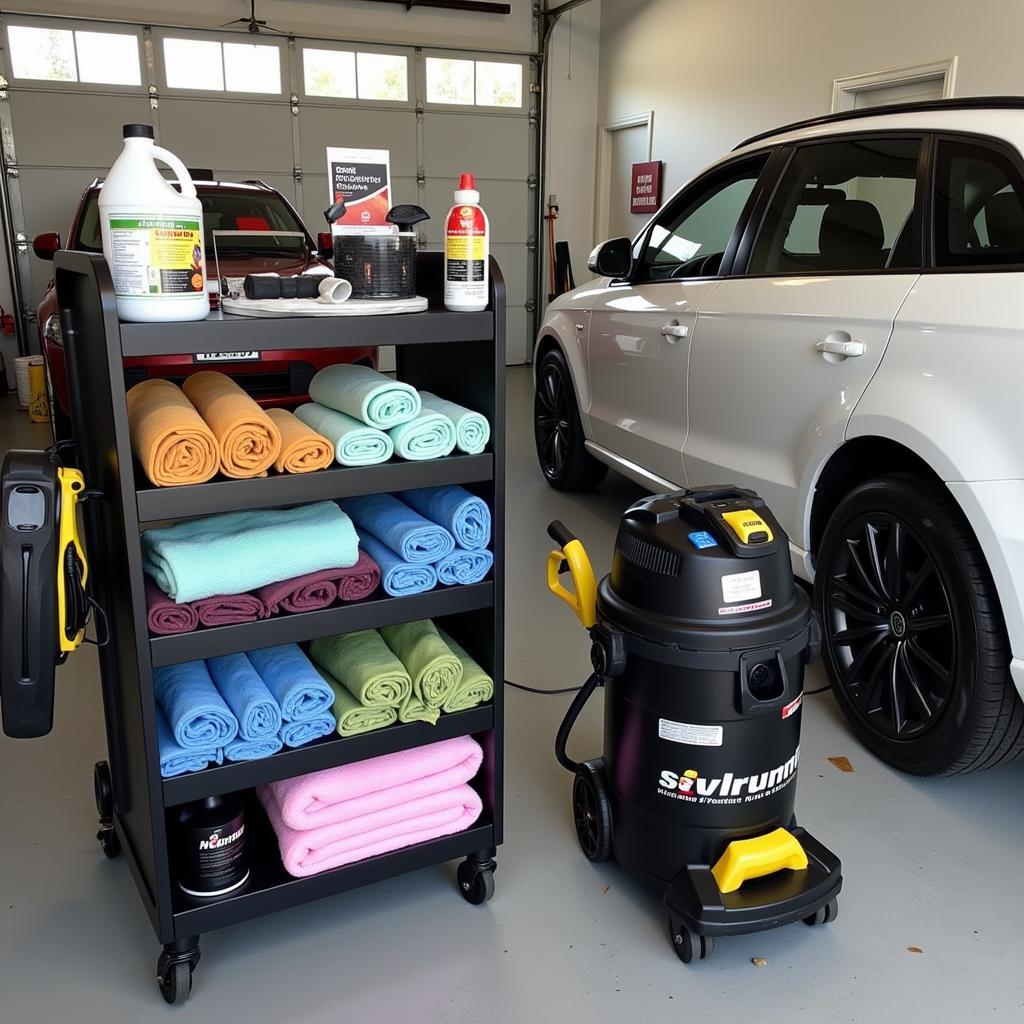 Essential Car Detailing Equipment Setup