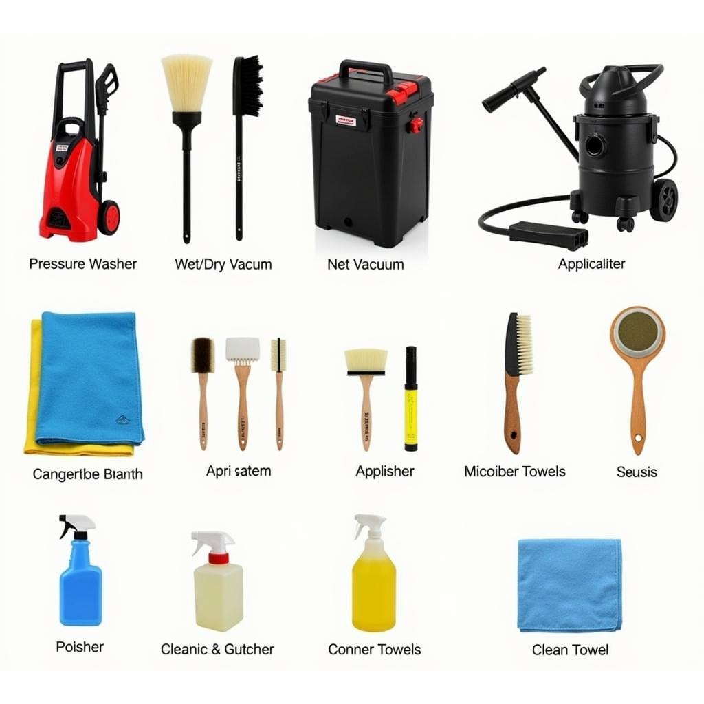 Car Detailing Equipment and Startup Costs