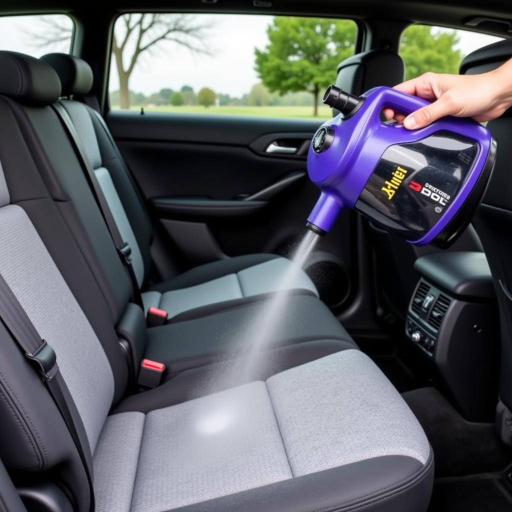 Car Detailing Extractor in Use