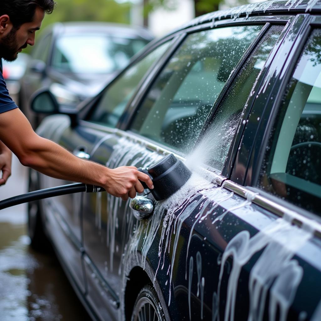 Professional Car Detailing Exterior Wash in Fairfax