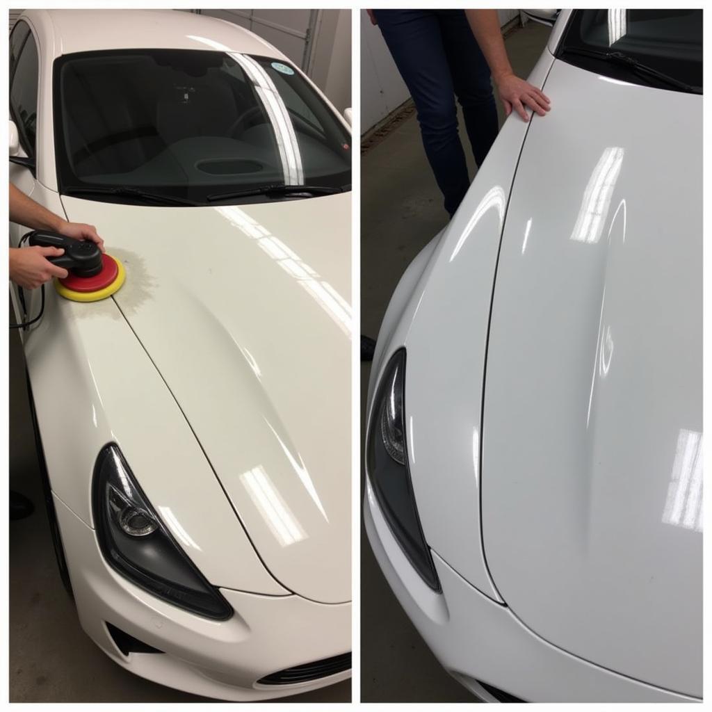 Paint correction process in Fairfield, Ohio