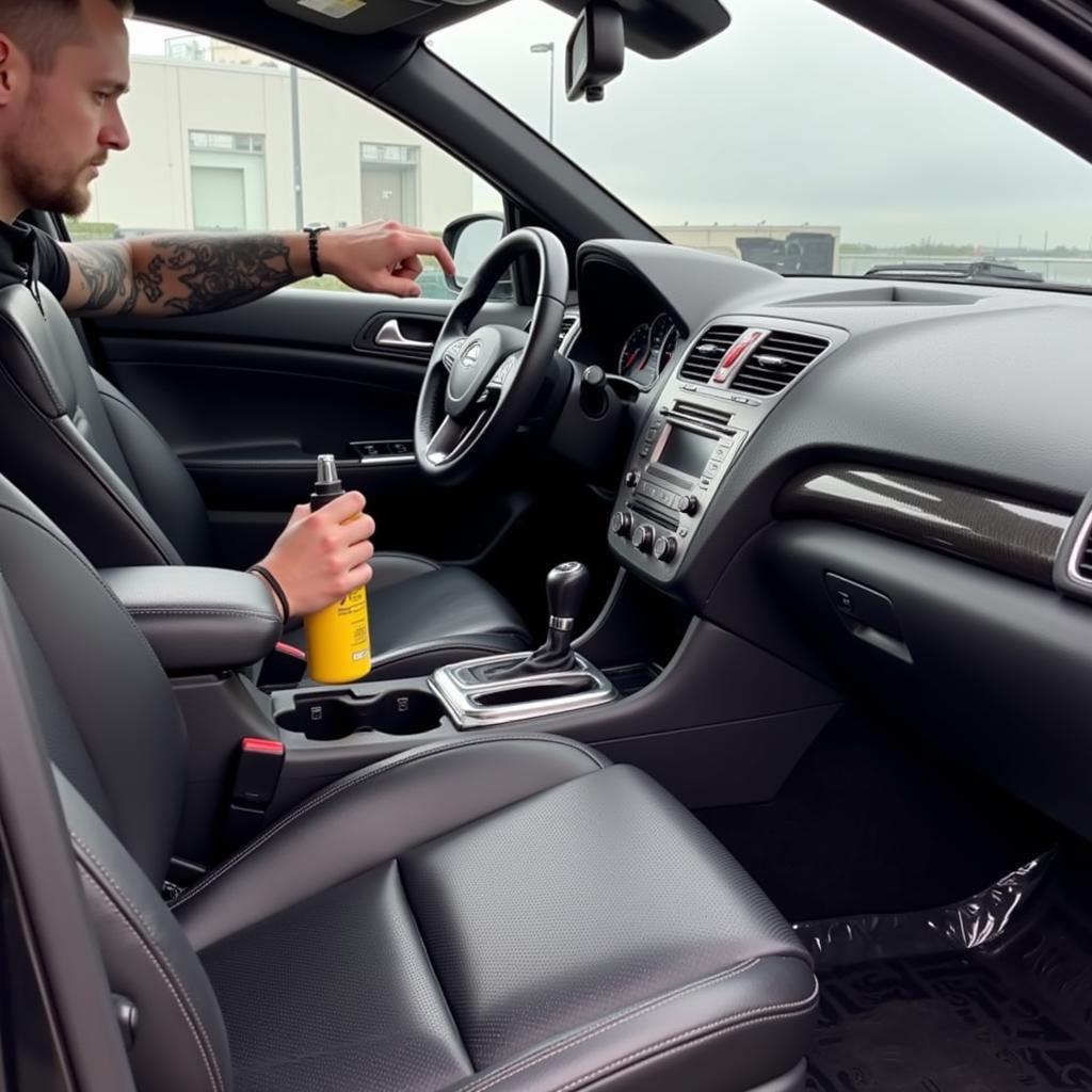 Interior Car Cleaning in Felixstowe