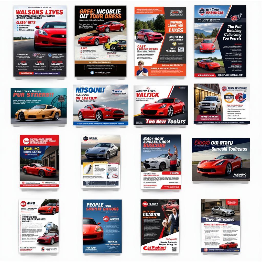 Car Detailing Flyer Design Examples