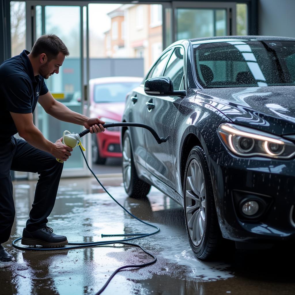 Exterior Car Wash in Folkestone