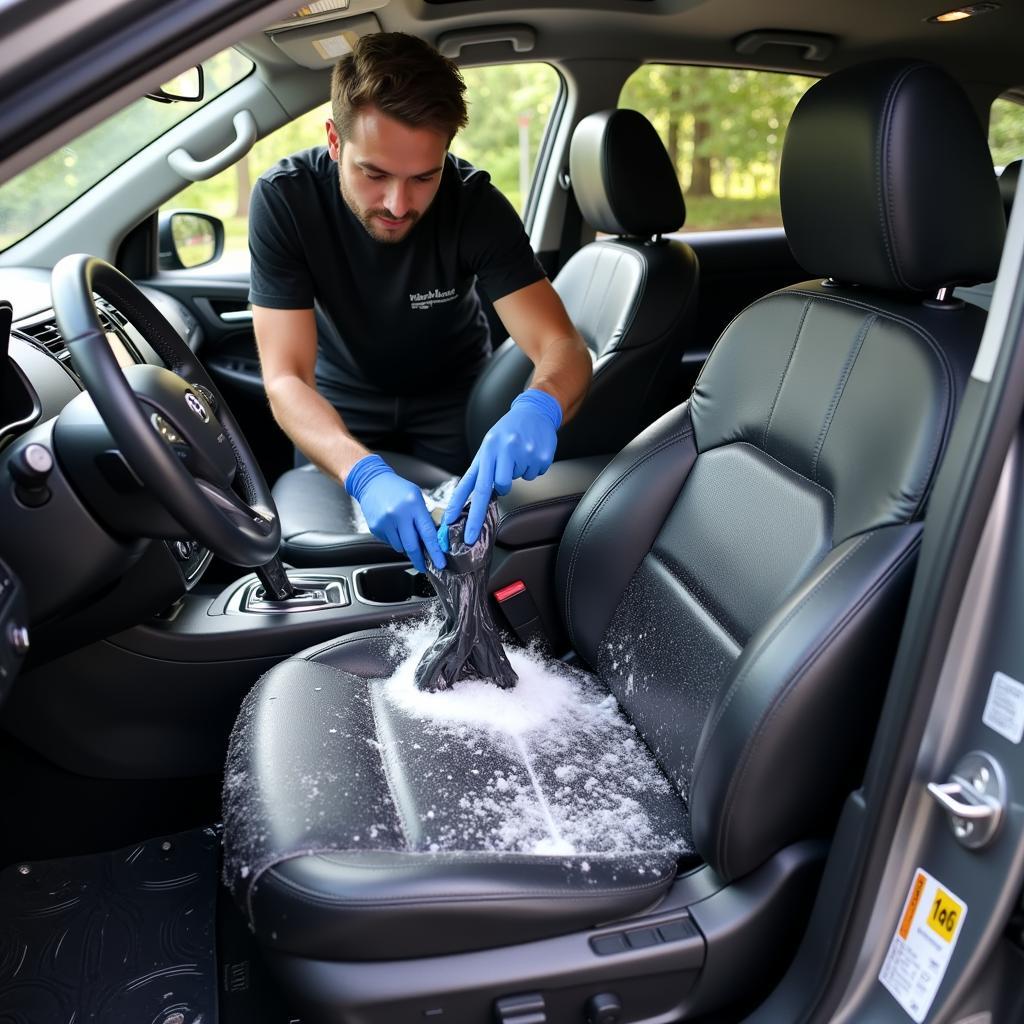 Interior Car Cleaning in Framingham MA