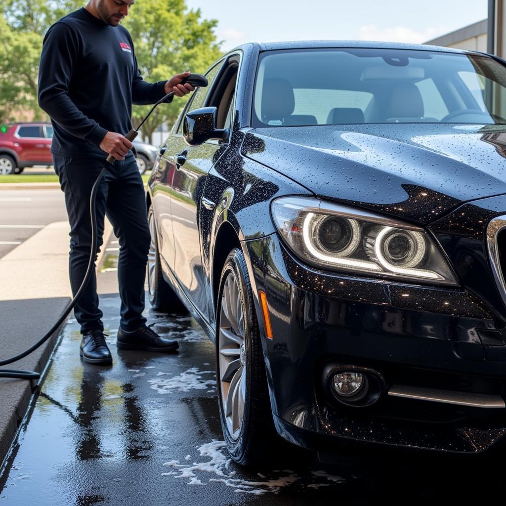 Exterior car wash and detailing in Frankenmuth MI