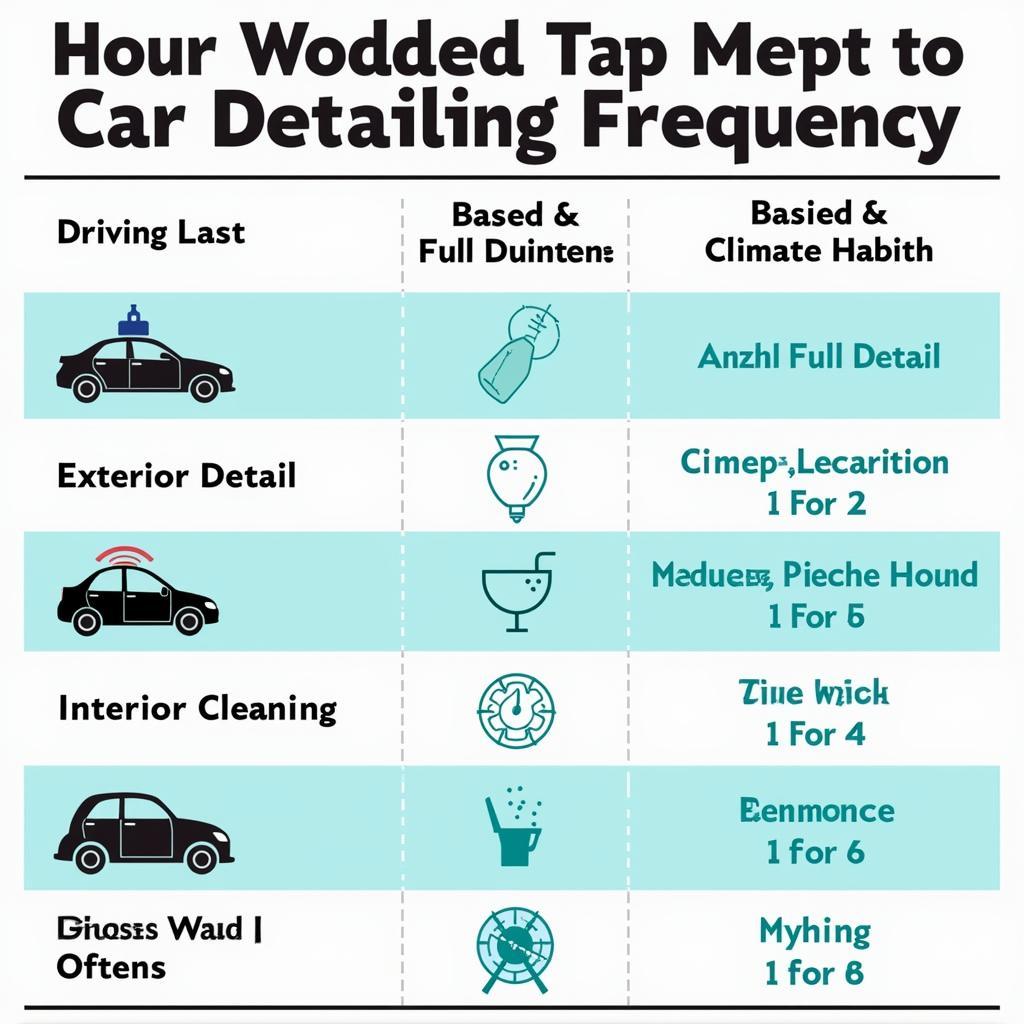 Car Detailing Frequency Guide