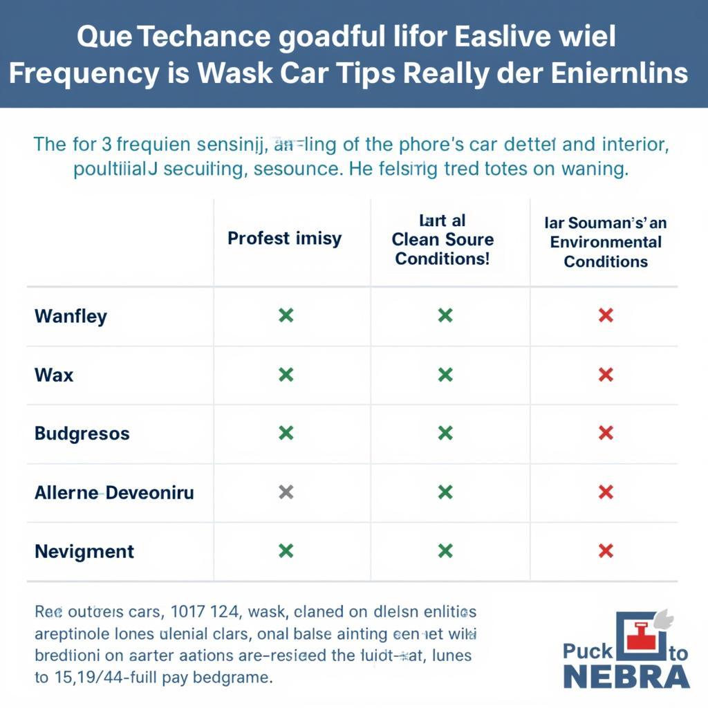 Car Detailing Frequency Guide