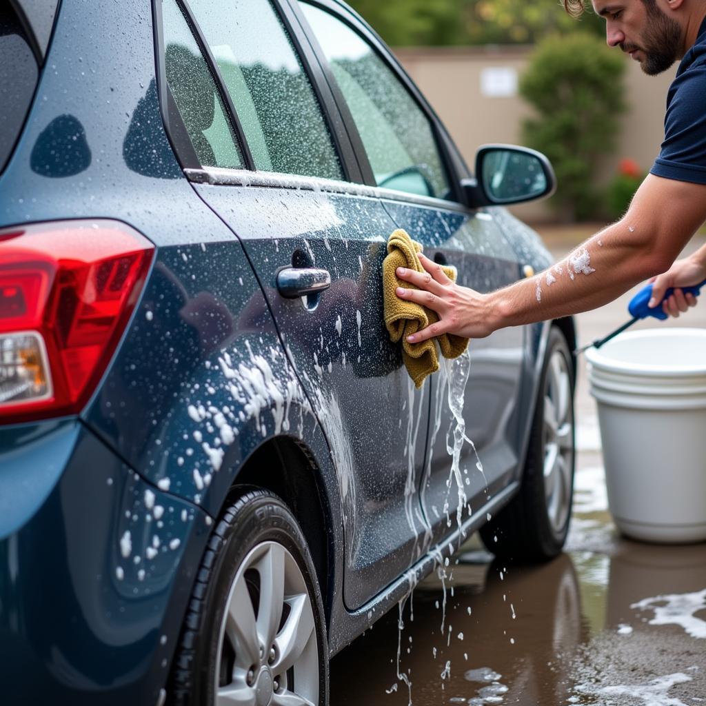 Professional Car Detailing Exterior Wash in Garland