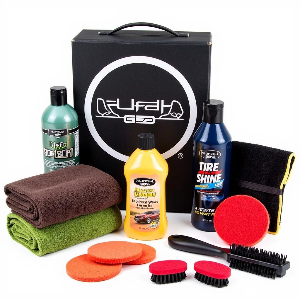 Inside a Car Detailing Gift Set