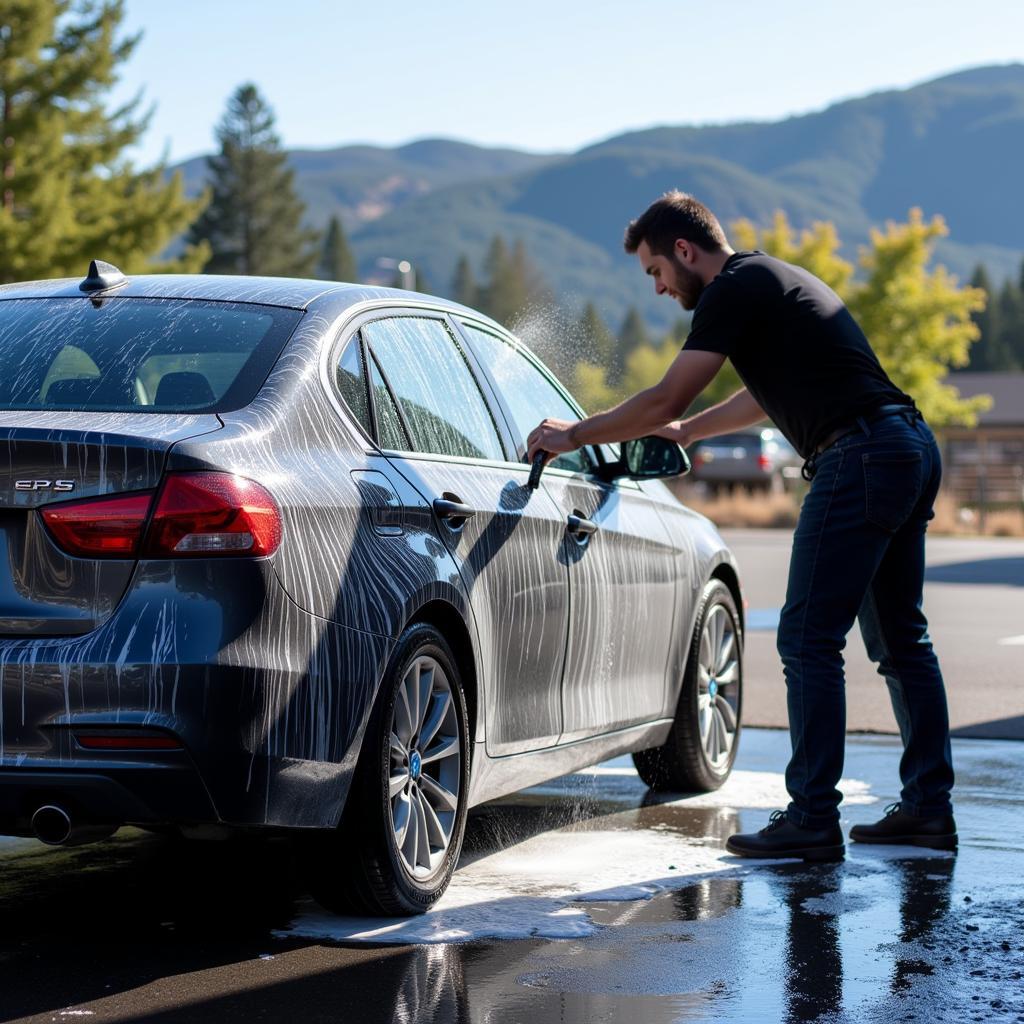 Exterior Car Wash in Grass Valley