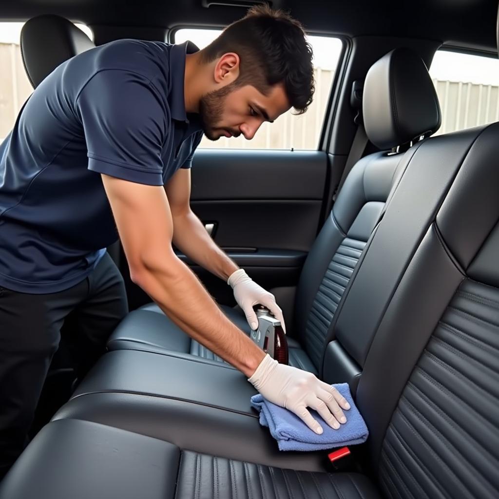 Interior car cleaning in Gurgaon