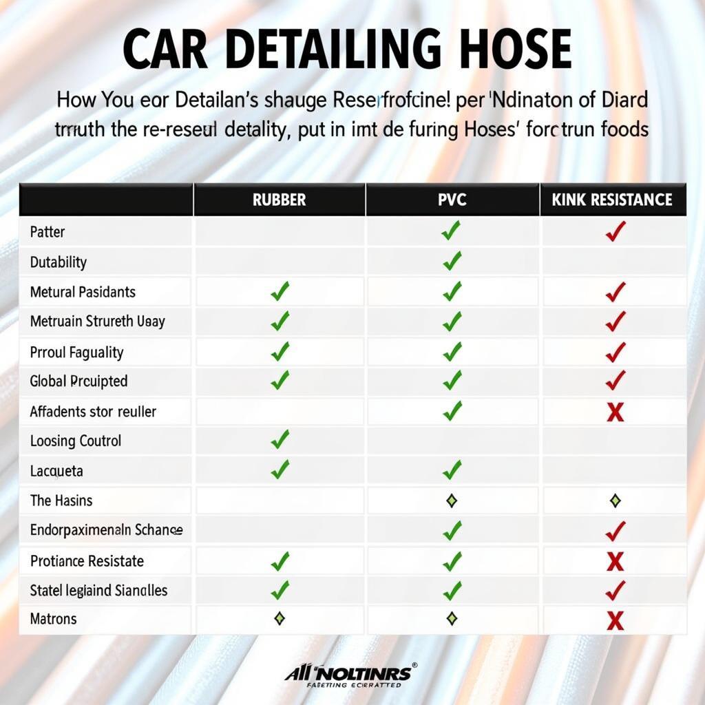 Comparing Different Car Detailing Hose Materials