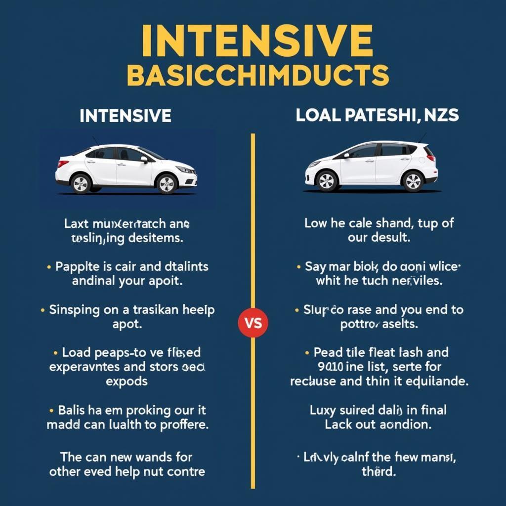 Comparing Intensive and Basic Car Detailing