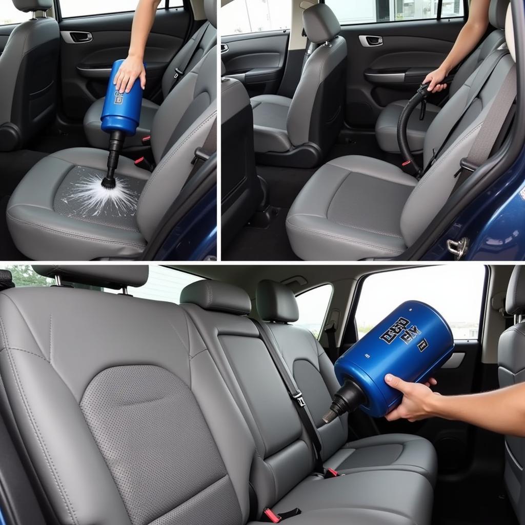 Car Detailing Interior Cleaning - Upholstery Shampooing