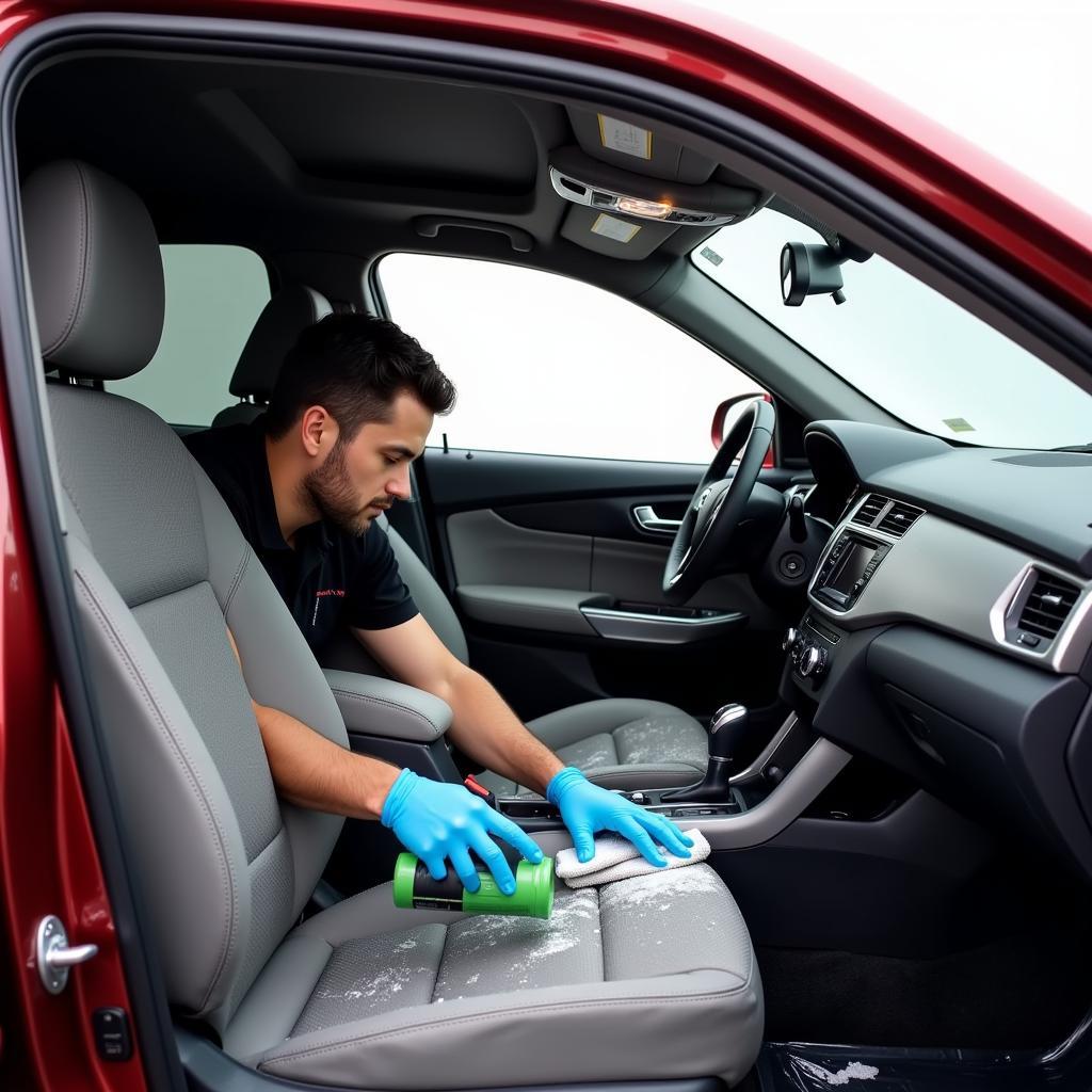 Professional Interior Car Cleaning