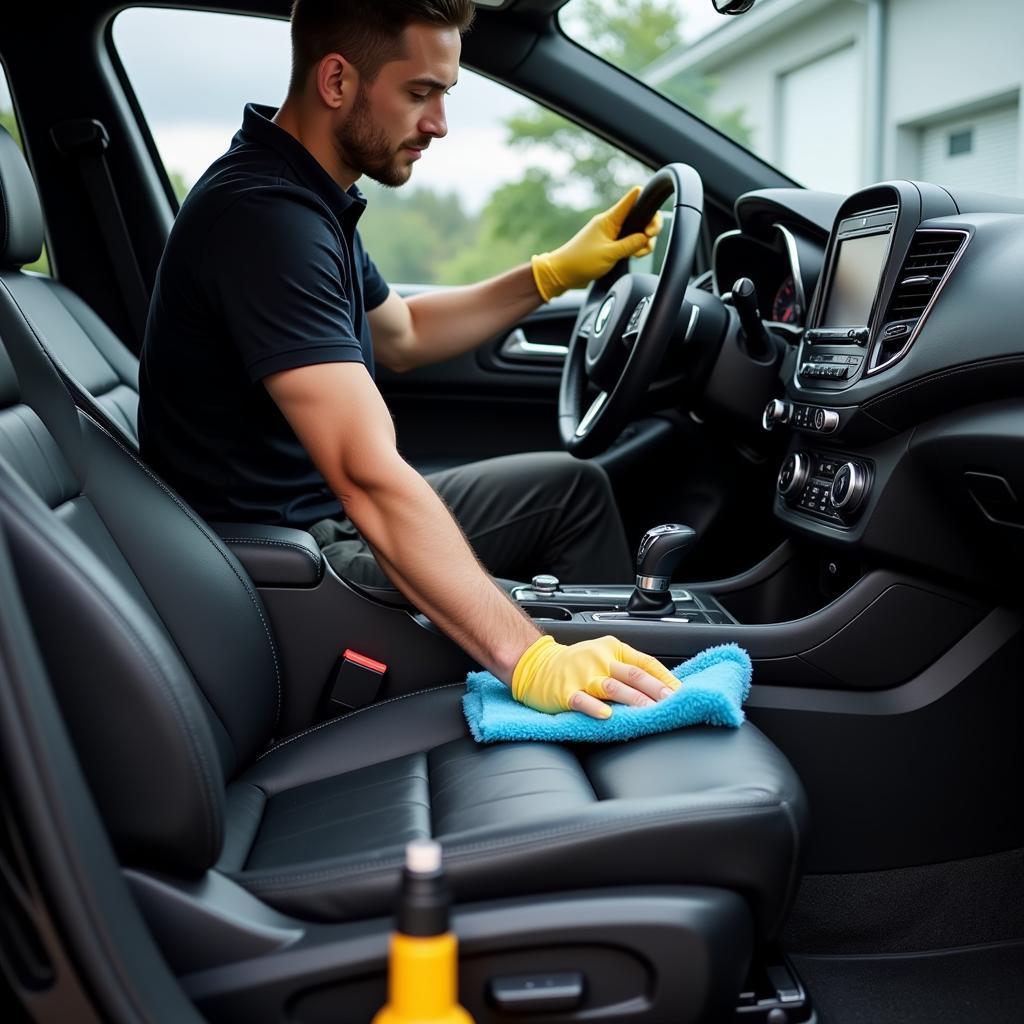 Car Detailing Interior Cleaning in East Longmeadow