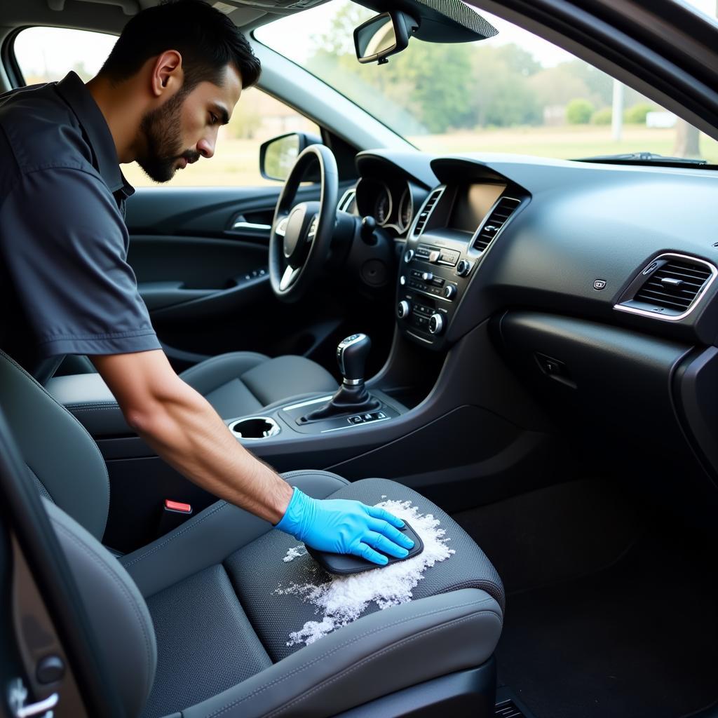 Professional interior car cleaning services in Woodbridge VA