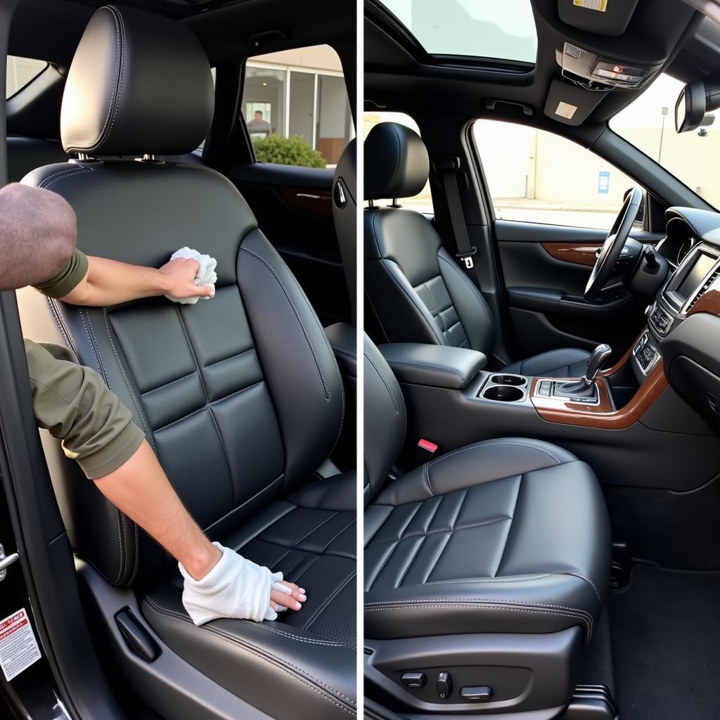 Interior car detailing services in Ottawa, KS involves cleaning, conditioning and odor removal