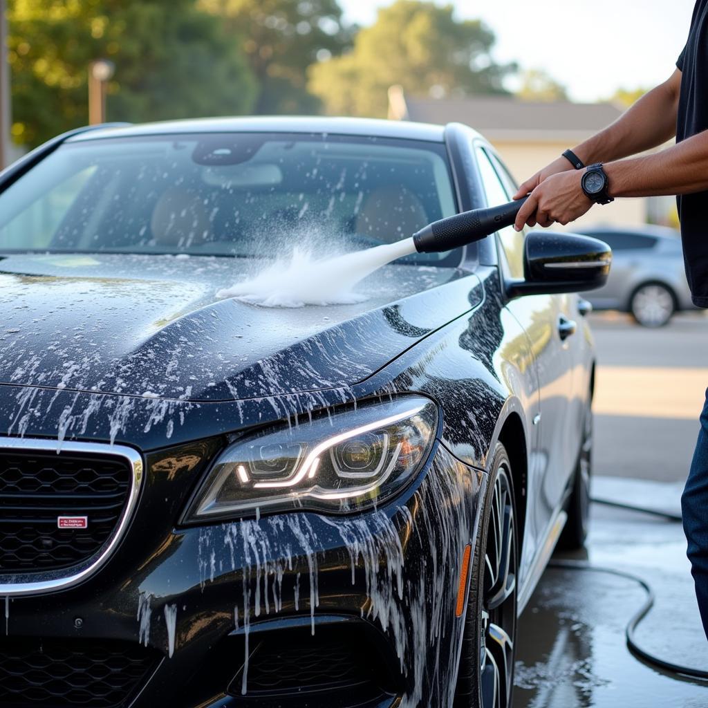 Exterior car wash in Jacksonville, FL