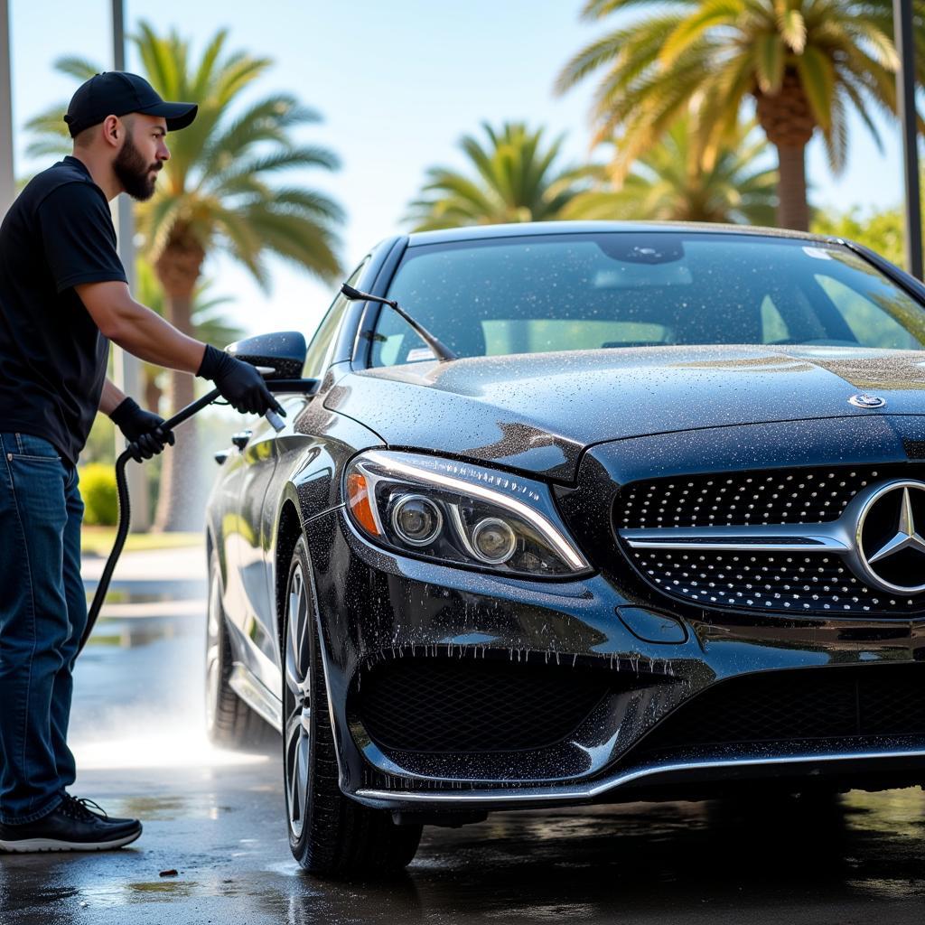 Exterior Car Wash in Lake Mary