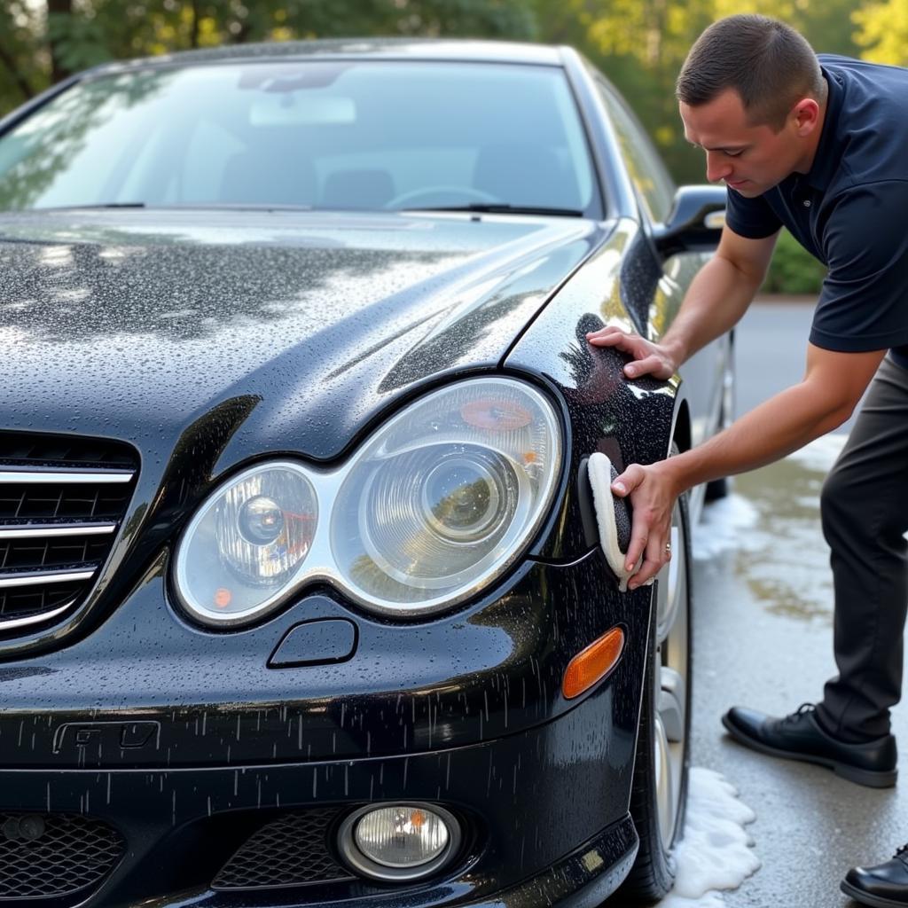 Exterior car wash in Lakewood NJ