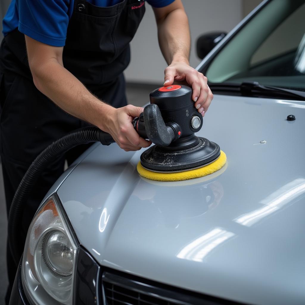 Paint correction process in Lexington, NC