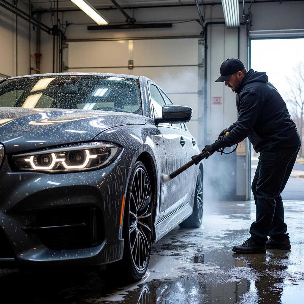 Exterior Car Wash in Livingston