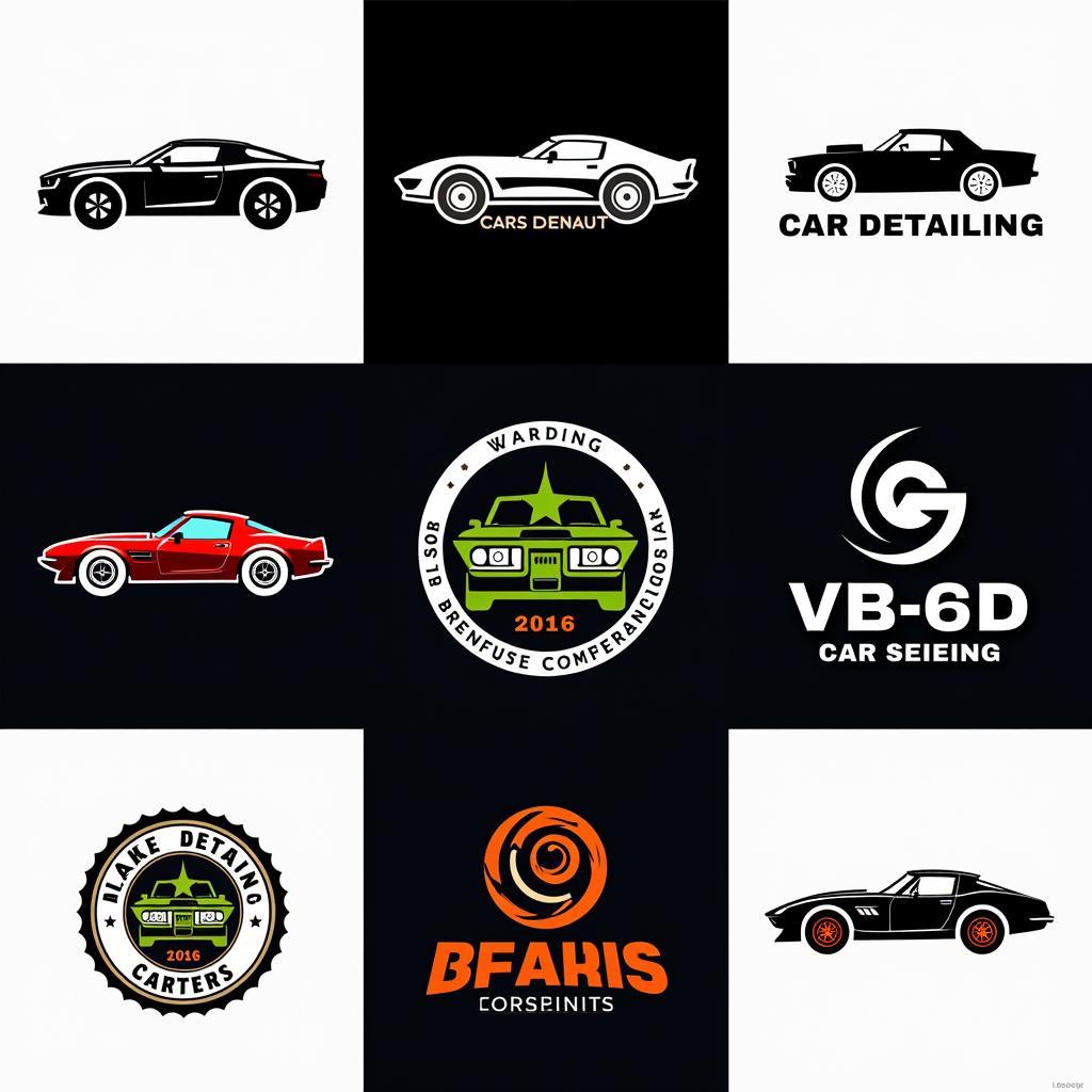 Car Detailing Logo Design Inspiration