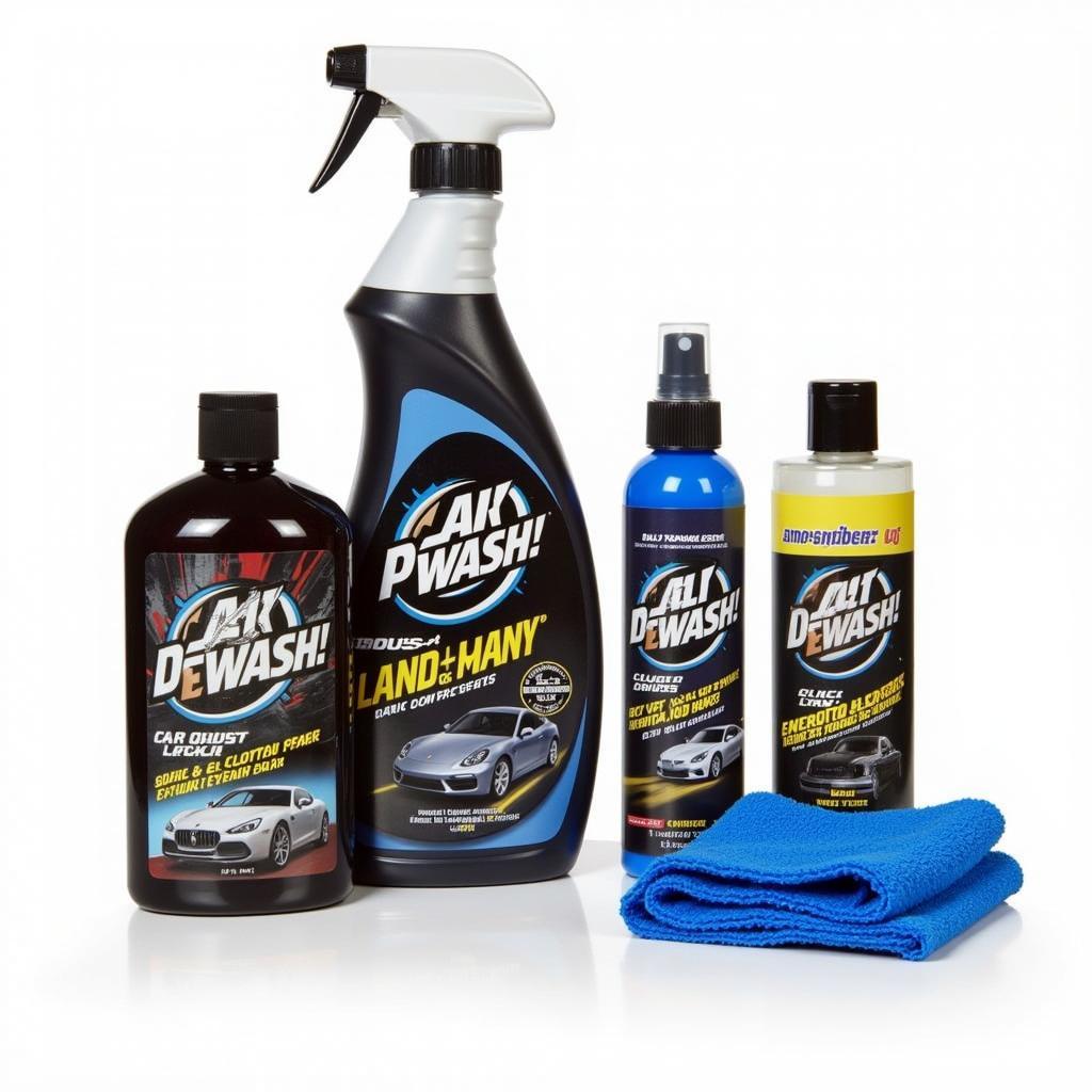 Car Detailing Maintenance Products