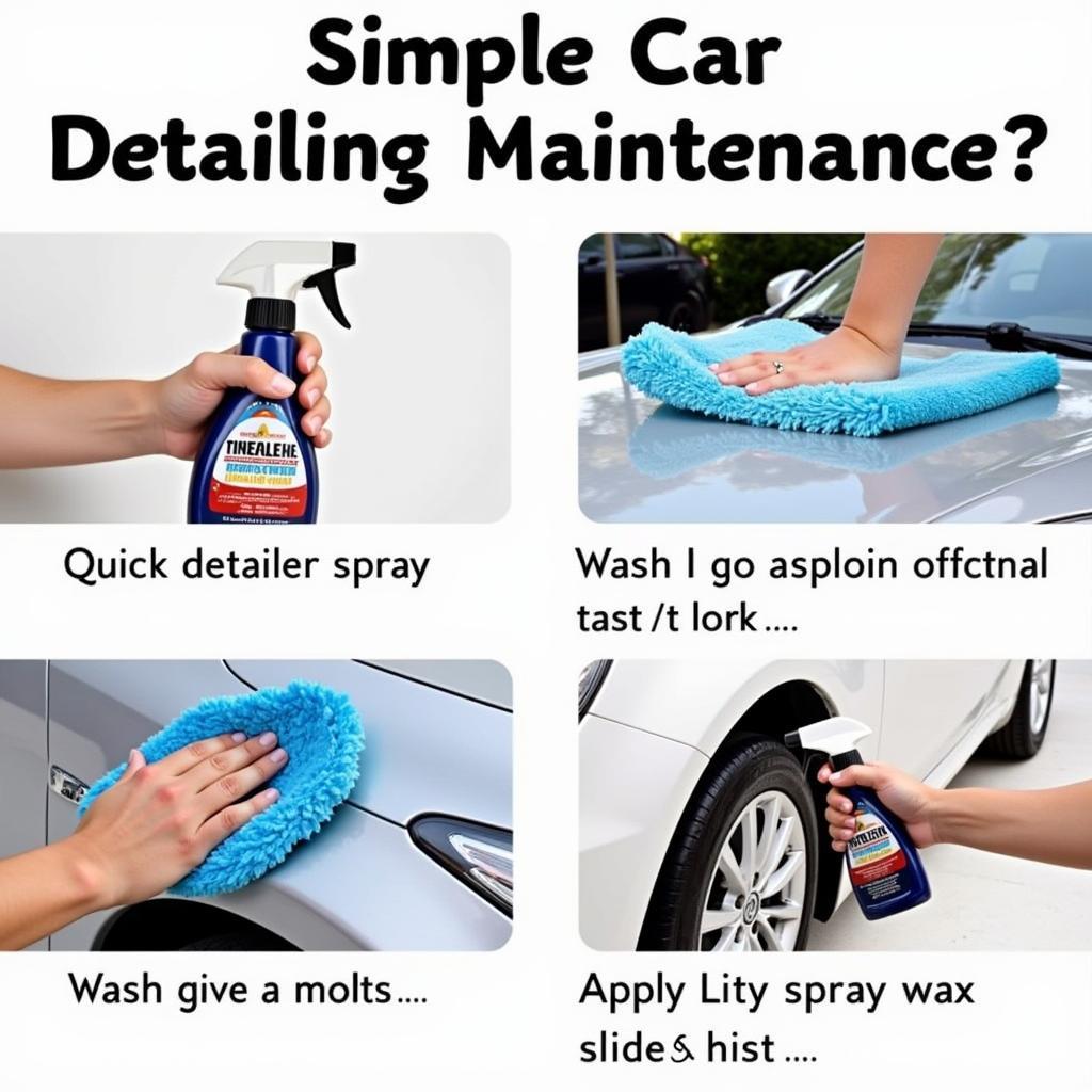 Car Detailing Maintenance Tips