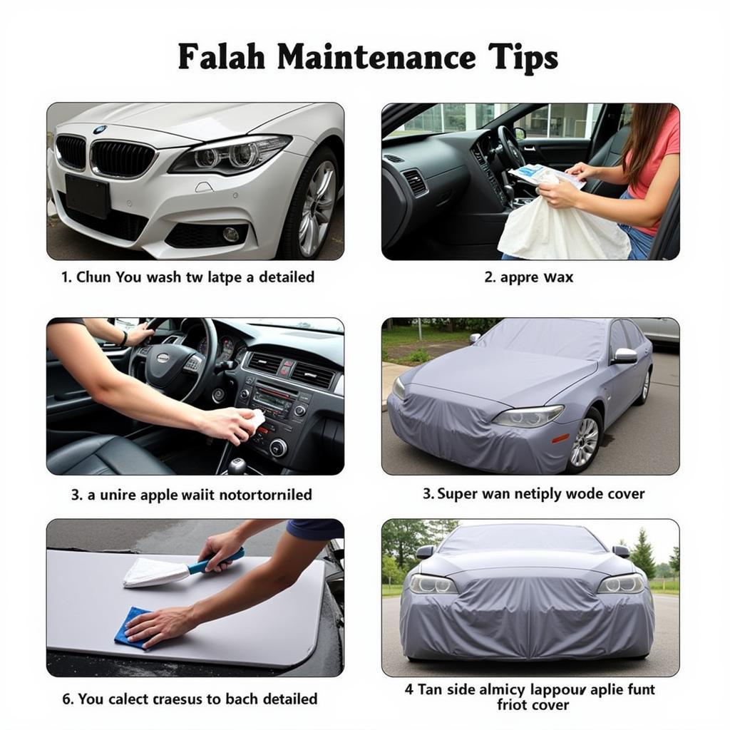 Car Detailing Maintenance Tips