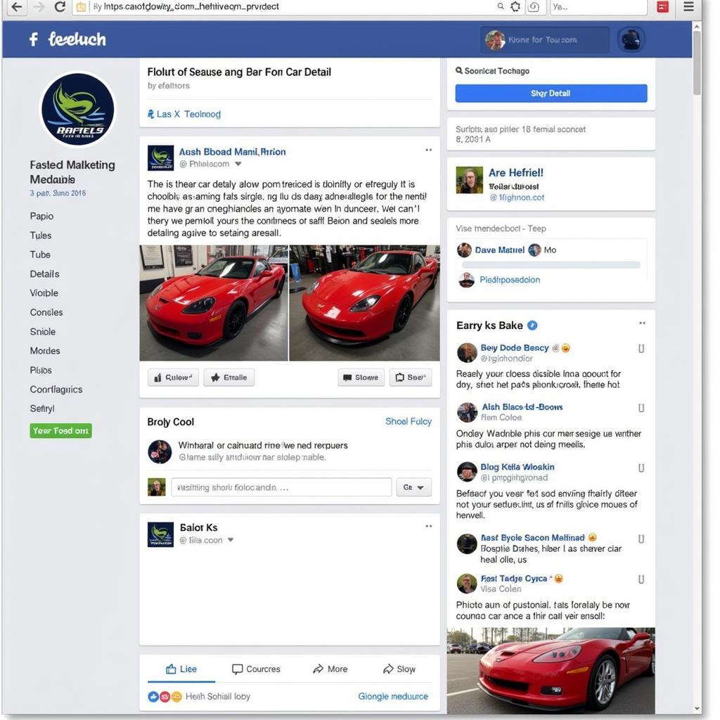 Car Detailing Marketing: Social Media Engagement