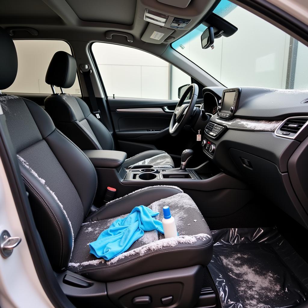 Interior car cleaning and detailing in Martinsville IN