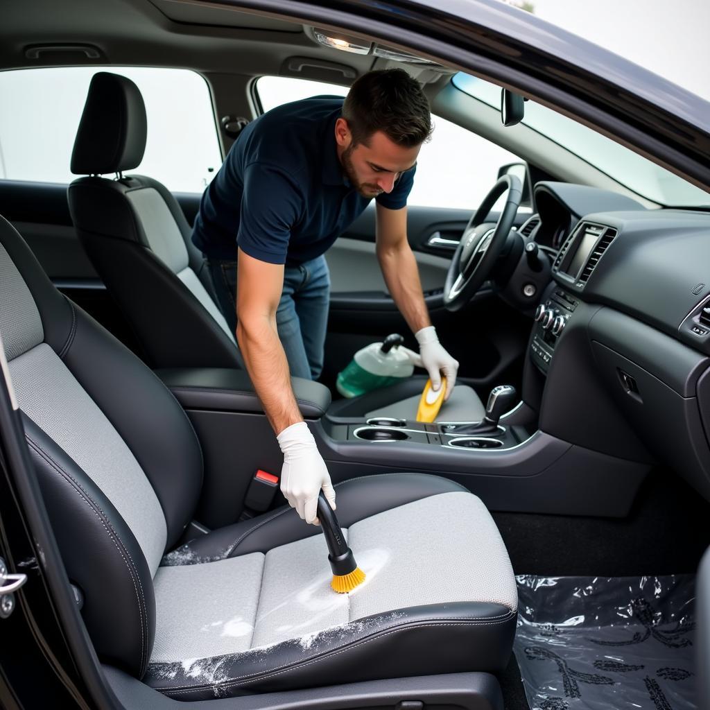 Car Detailing Mold Removal Process