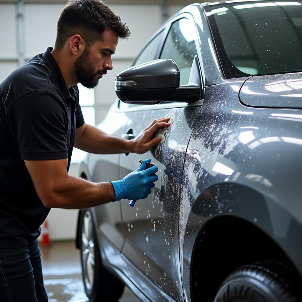 Professional Car Detailing Exterior Wash in Moline