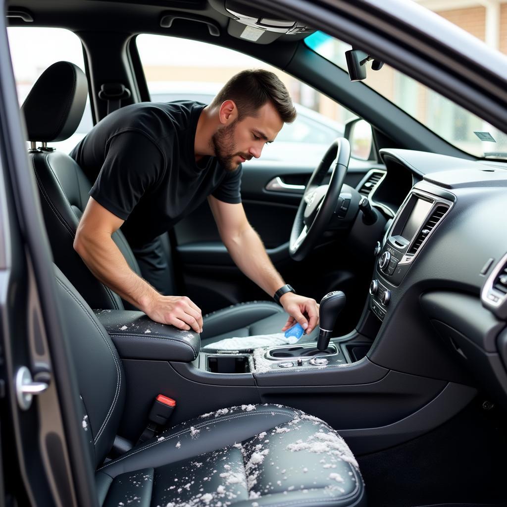 Professional Car Detailing Interior Cleaning in Moline