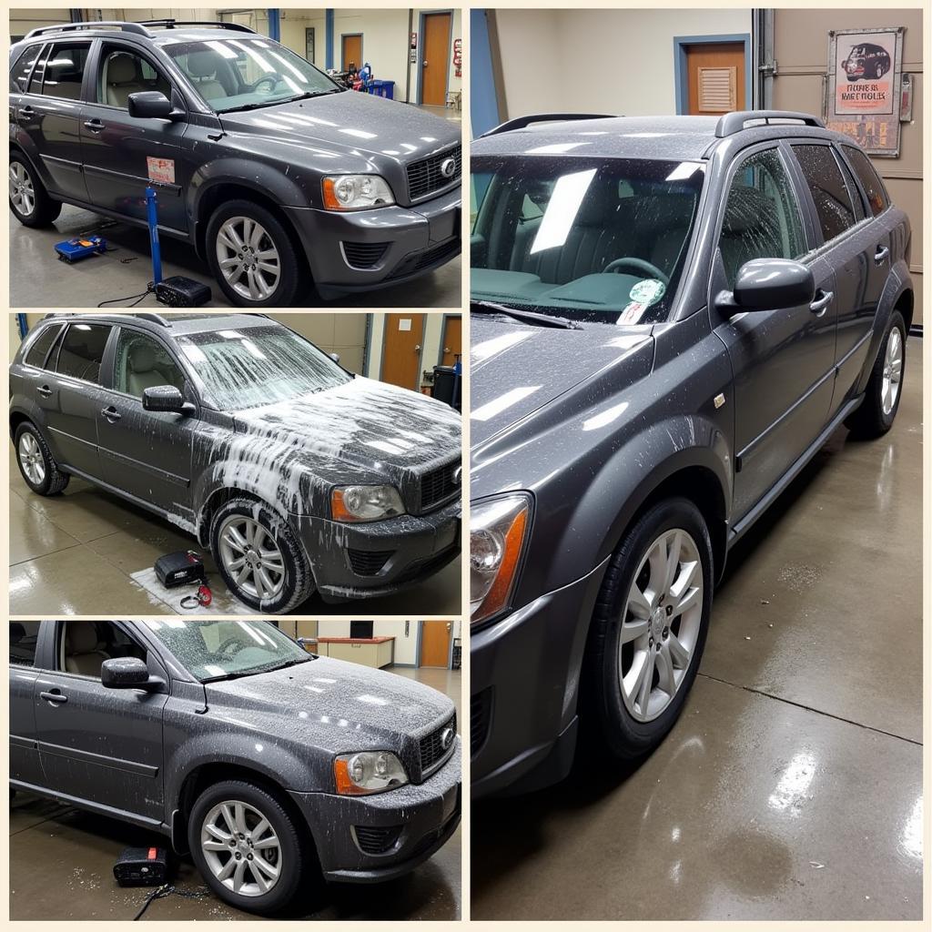 Exterior car wash and detailing in Newark, Ohio