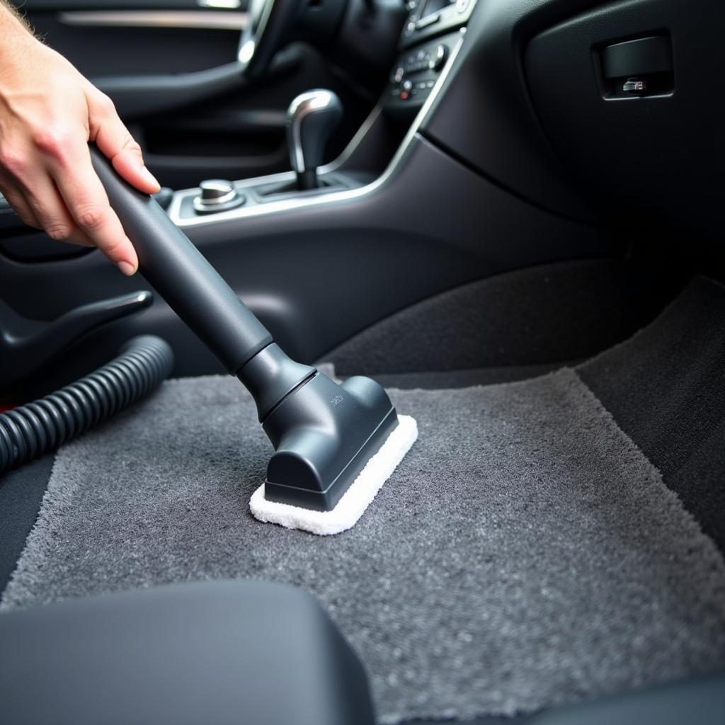 Car Detailing and Odor Removal from Carpet Cushion