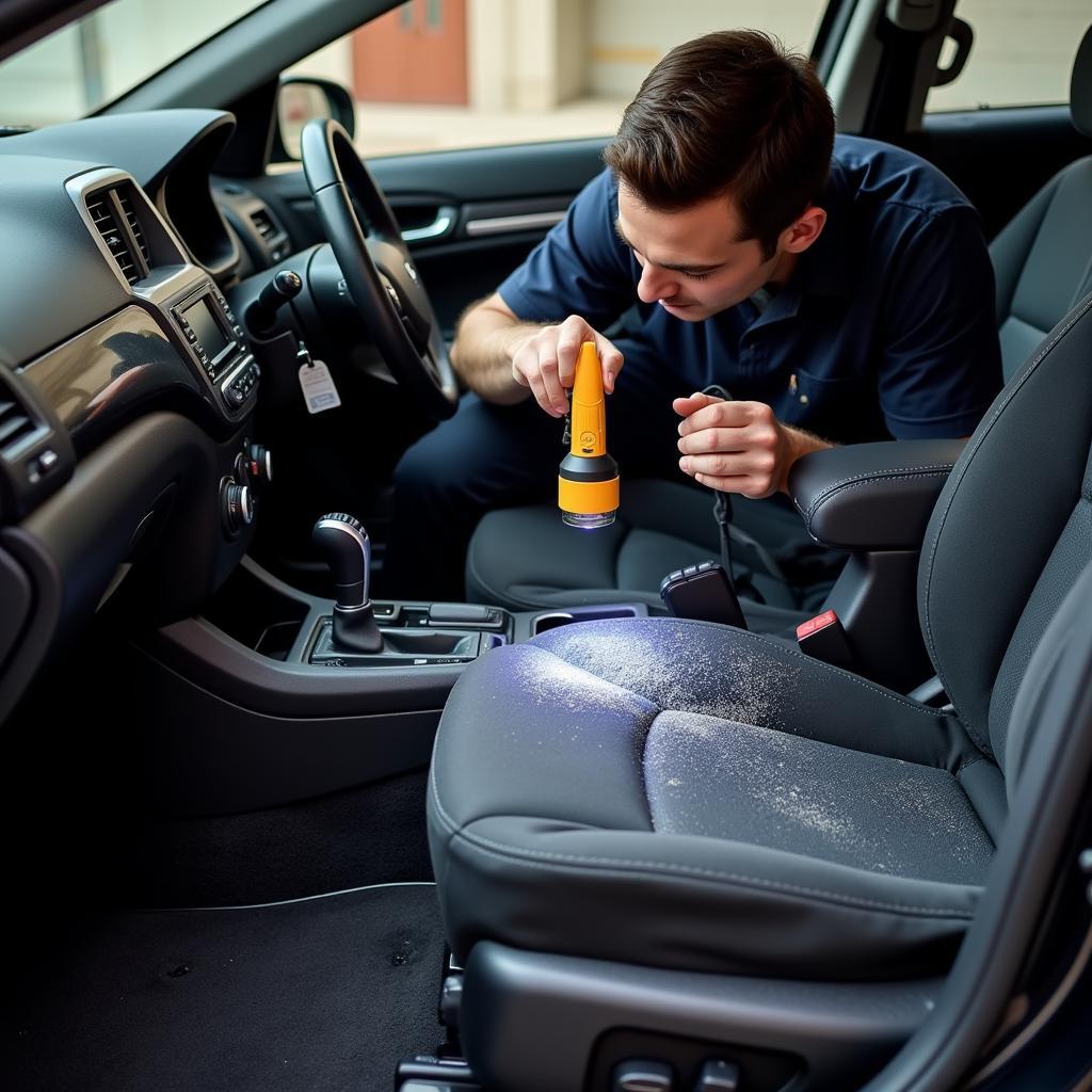 Identifying Odor Sources in Car Detailing